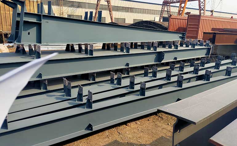   hot dip galvanized steel structure fabricate in China