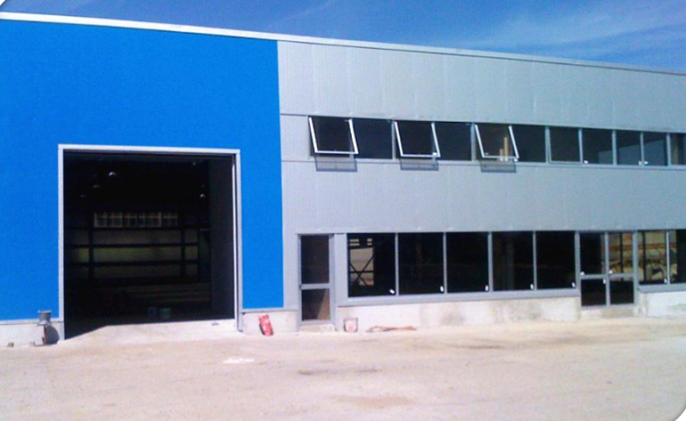  Steel Structure Warehouse-Romania