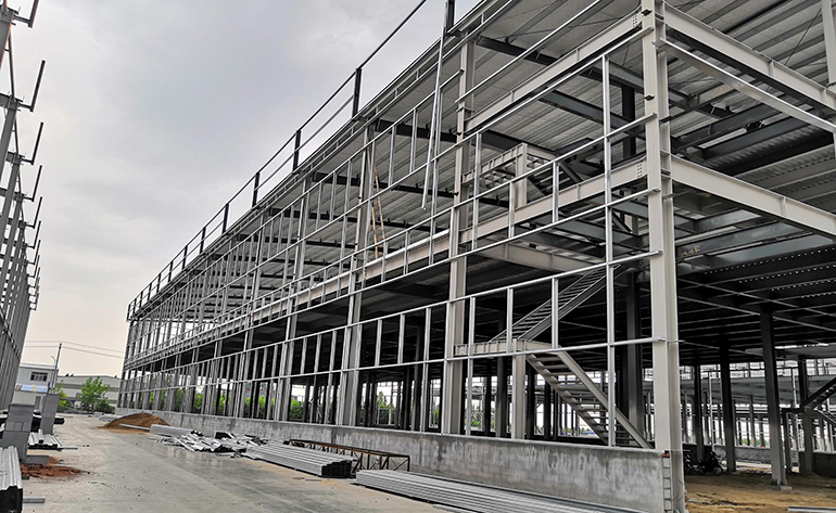   Multi Floors Steel Structure Warehouse