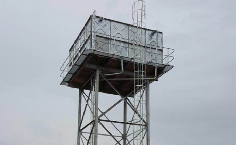   Steel structure Overhead water tank,elevated water tank