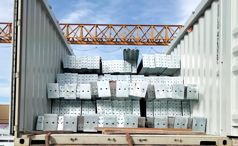   Steel Structure Building Shipment to Europe