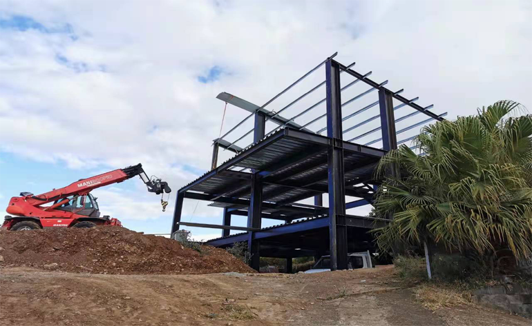 Prefabricated Steel Structure Villa To Reunion | Qingdao Steel Building ...
