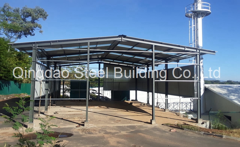   Steel Structure Garage in Sri Lanka