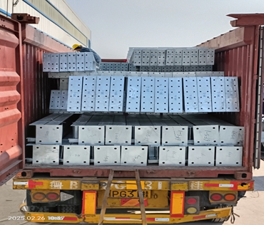 Galvanized Steel Structure ship to UK!