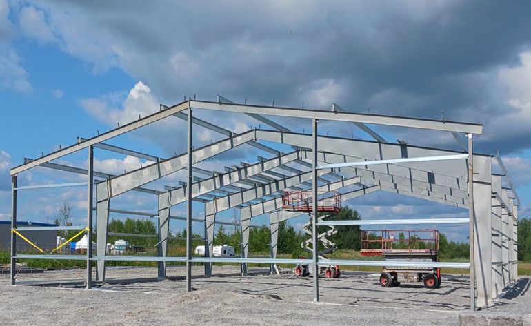 Lean Rigid Frame The advantage of Rigid frame | Qingdao Steel Building Co., Ltd.,Qingdao ...