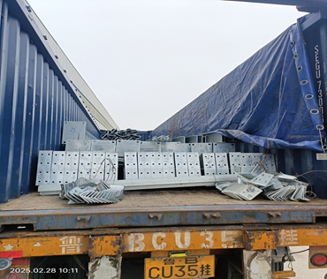 Galvanized Steel Structure ship to Côte d'Ivoire!