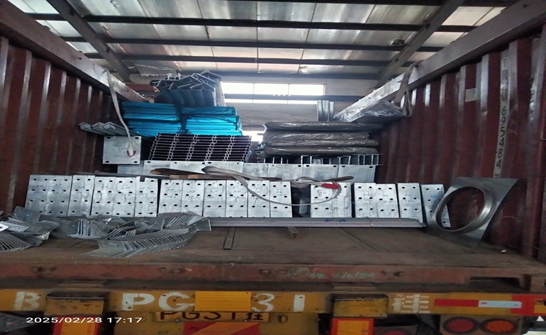   Galvanized Steel Structure Building ship to Côte d’Ivoire!