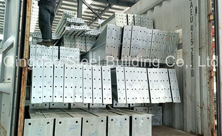   Galvanize Steel Structure ship to UK!