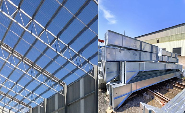   Truss Structure vs. H beam Structure