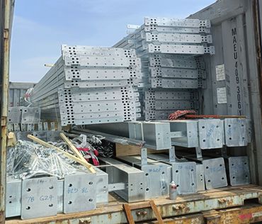 Galvanize Steel Structure ship to Australia!