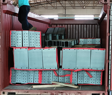 Galvanize Steel Structure ship to Côte d'Ivoire!