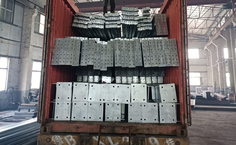   Galvanize Steel Structure ship to UK!