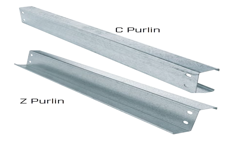   Steel Purlin: C purlin & Z purlin