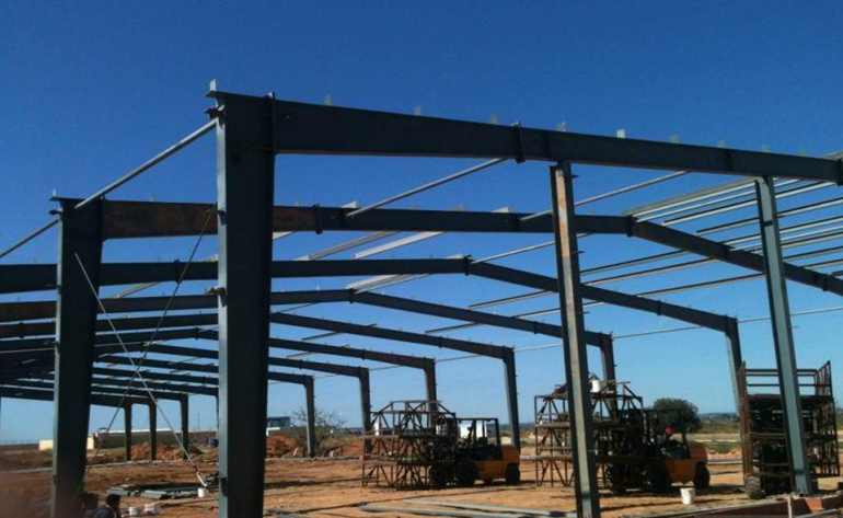   Steel Structure Workshop Building-Algeria