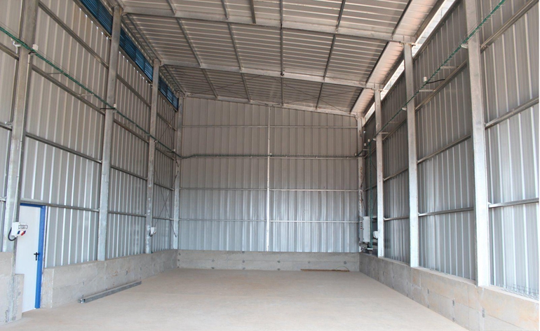   Steel Structure Feed Mill-Angola