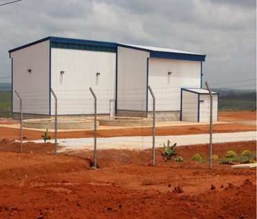 Steel Structure Feed Mill-Angola