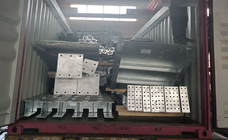   Galvanize Steel Structure ship to Australia!