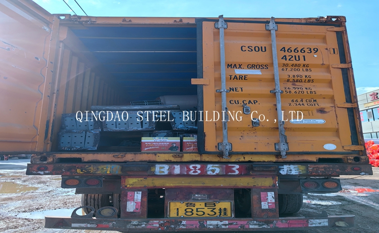   Steel structure cargo ready ship to Parkistan!