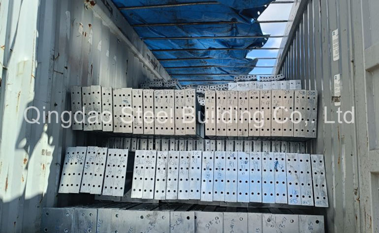 Galvanize Steel Structure ship to UK!