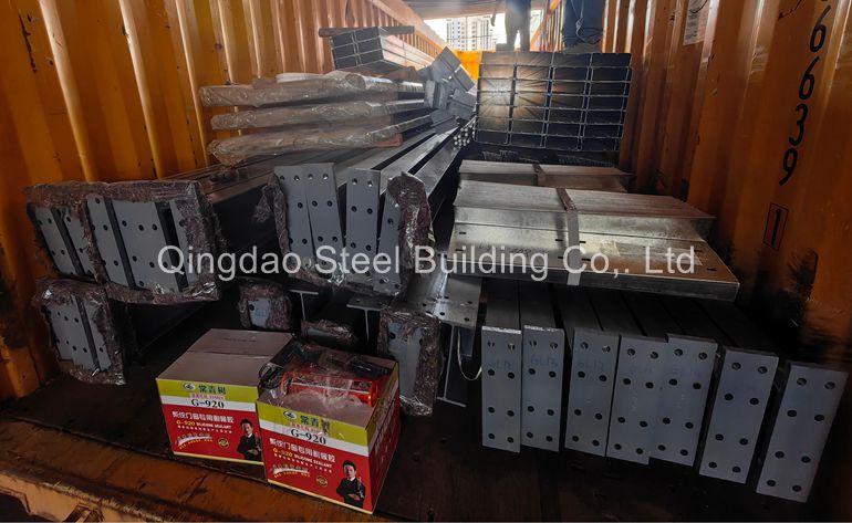   Painted Steel Structure ship to Pakistan!