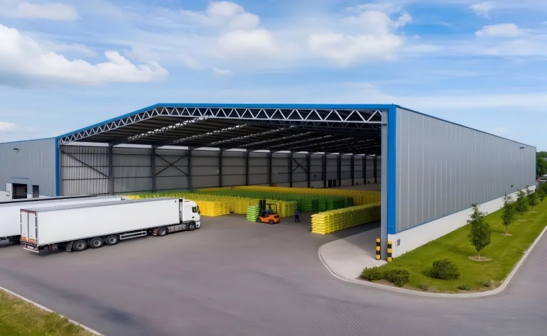   Global Choice: Prefabricated Steel Structure Warehouses – Efficient, Durable & Worldwide Delivery￼