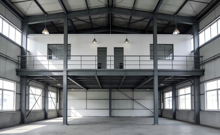   Steel Structure Workshops with Mezzanine Offices: Integrate Production & Office Space Efficiently￼