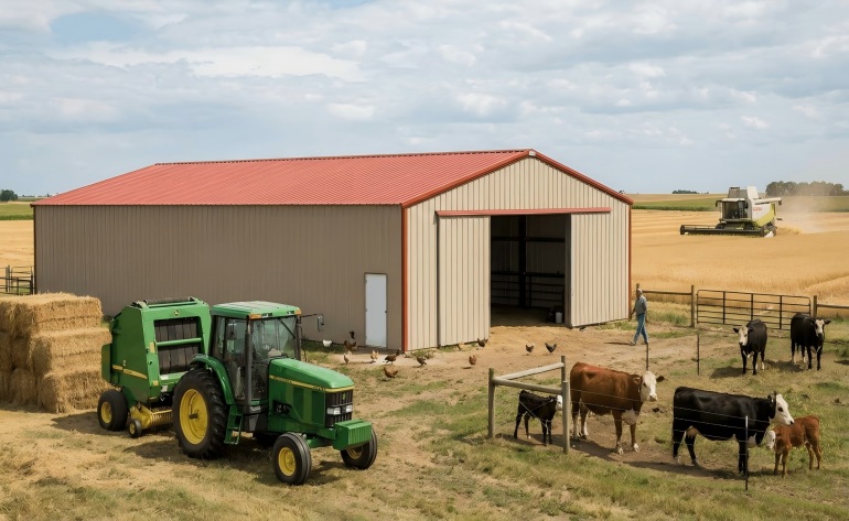   Rethinking Agricultural Efficiency: Why Modern Farmers Are Turning to Steel Structure Warehouses