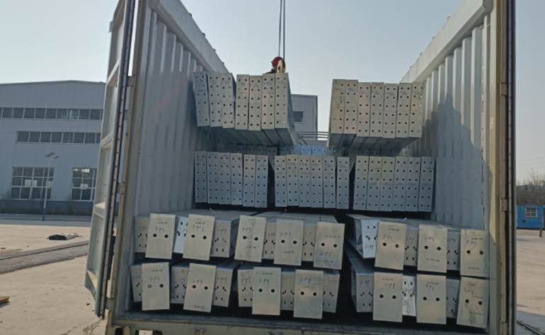   Galvanize Steel Structure ship to Europe!