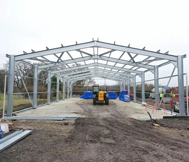 Hot Dip Galvanized Steel Structure Material