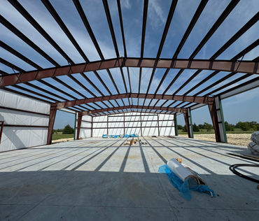 steel structure plant shed