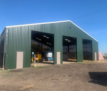 steel structure storage shed