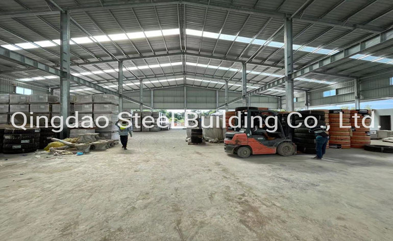   steel structure plant shed