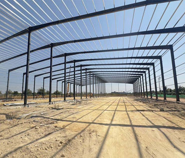 Large-Span Steel Structure Warehouse Building