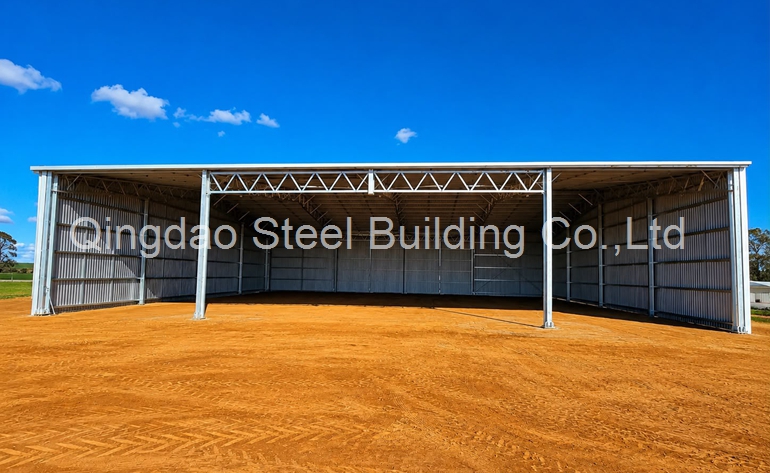  Prefabricated Steel Structure Farm Storage Shed–Australia