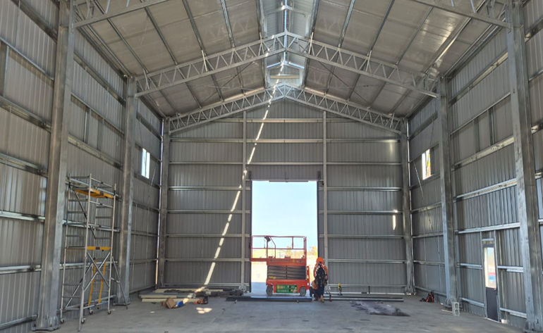   Steel Structure Warehouse–Papua New Guinea